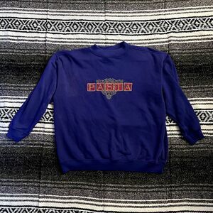 Pasta Embroidery Sweater